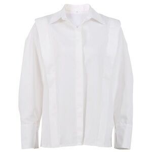 Classic White Button-Up Shirt